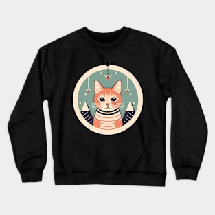 Manx Cat Xmas Xmas Ornament, Love Cats Crewneck Sweatshirt